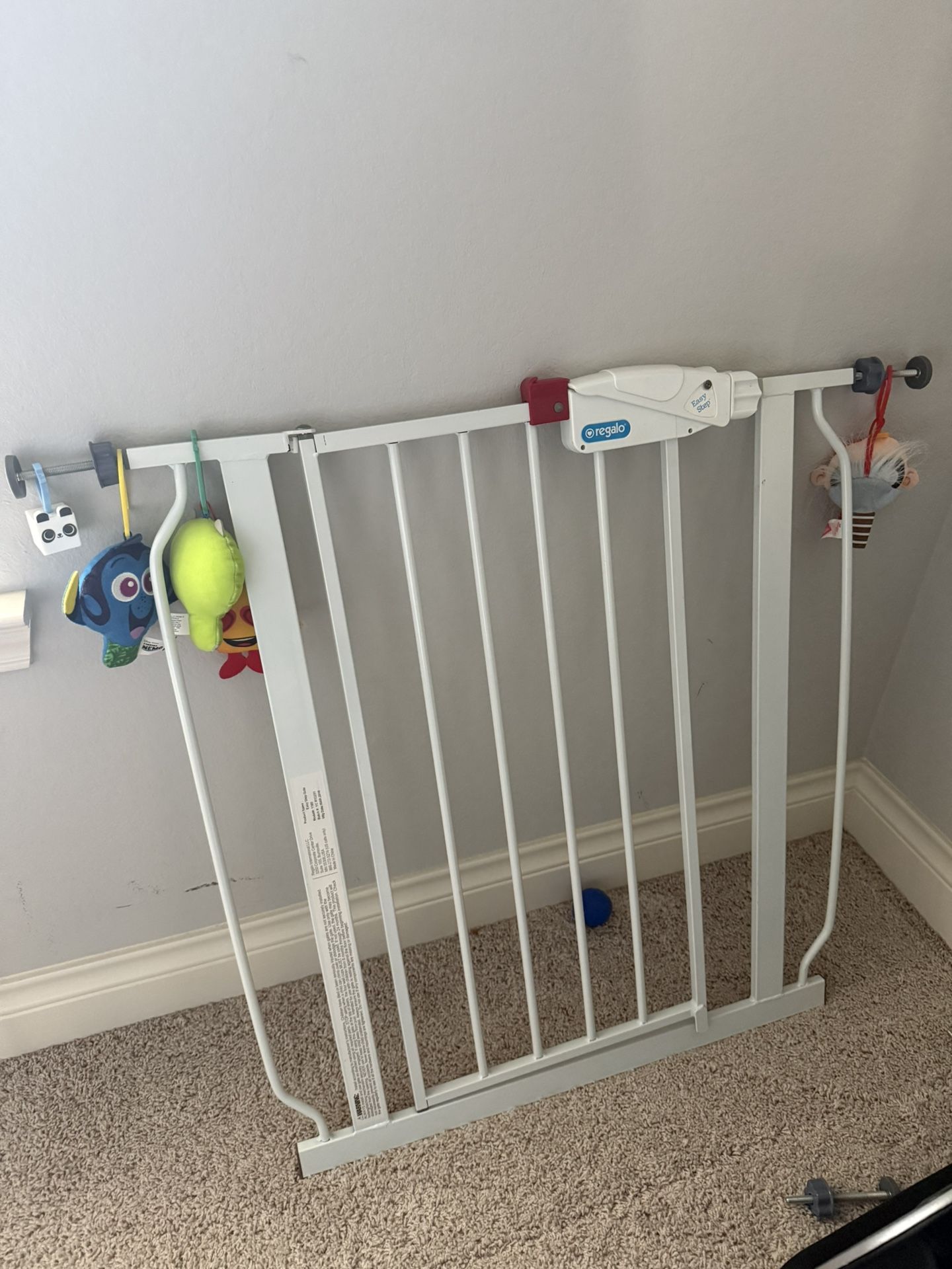 1 The Regalo® Wall Safe® Extra Wide Safety Gate