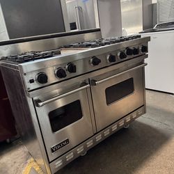 48”VIKING GAS RANGE WITH GRIDDLE