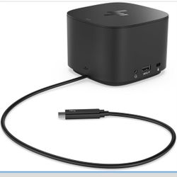 HP Thunderbolt Dock 120W with HDMI Adapter, Universal USB-C Docking Station, One Cable, Multiple Connections, with a Single USB-C™ Cable Connection to