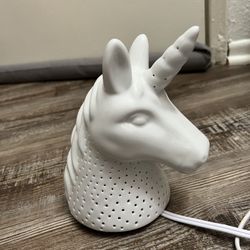 Unicorn Nightlight With A Starry Night Light Reflection
