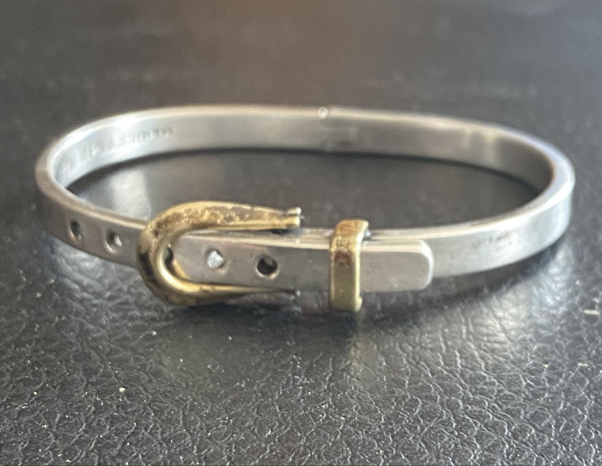 Silver Belt Bracelet 