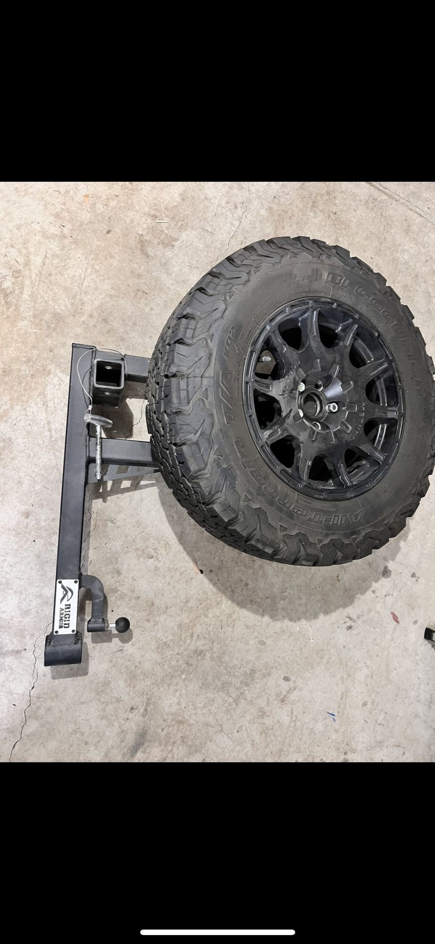 Rigid Armor Subaru Crosstrek Spare Tire Carrier