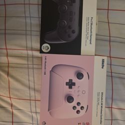 8BITDO PRO 2 AND ULTIMATE 2.4G WIRELESS CONTROLLER 