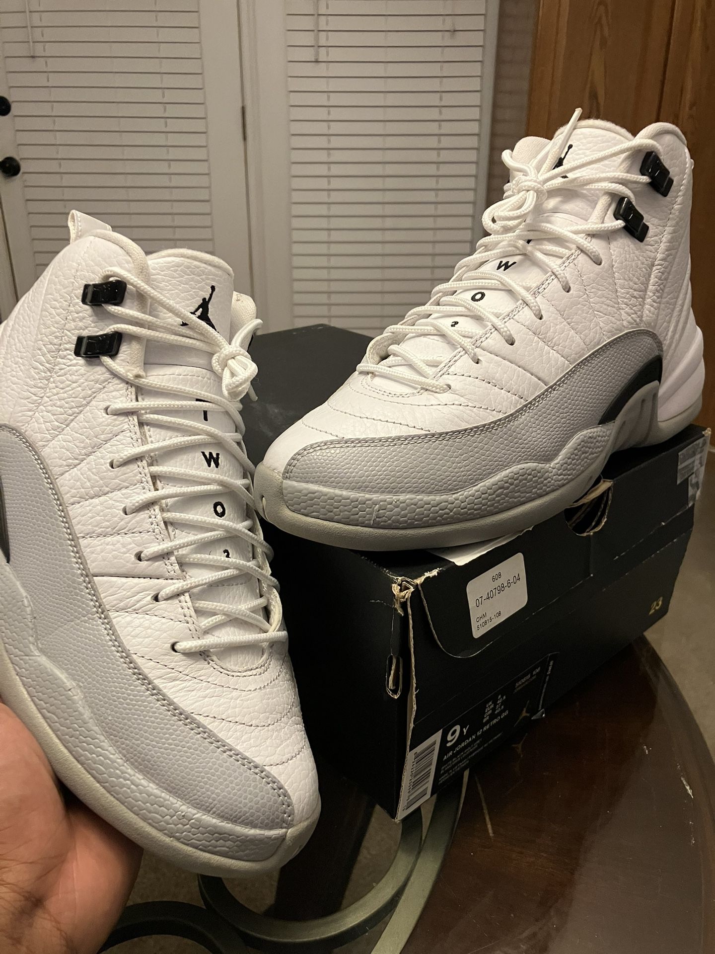 Jordan 12 Wolf Grey