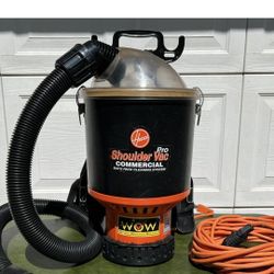 Hoover Shoulder Vac Back Pack System