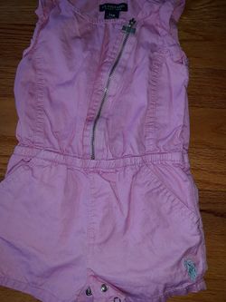 U.S. Polo 24 month jumpsuit girl
