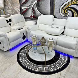 Reclining Sofa And Loveseat 