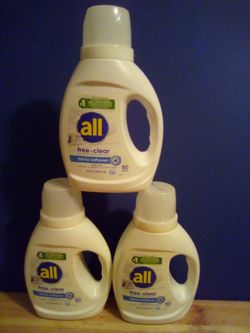All Free And Clear Fabric Softener 34 FL Oz  3/$10