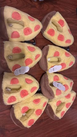 Pizza Slippers Lot