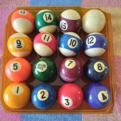Rolling Rock Billiards Pool Table Balls