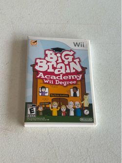 Nintendo Wii Big Brain Academy Wii Degree Game