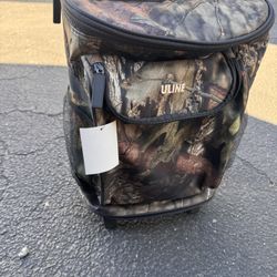 Uline Camo Rolling Cooler