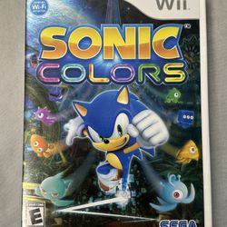 Sonic Colors Wii Used