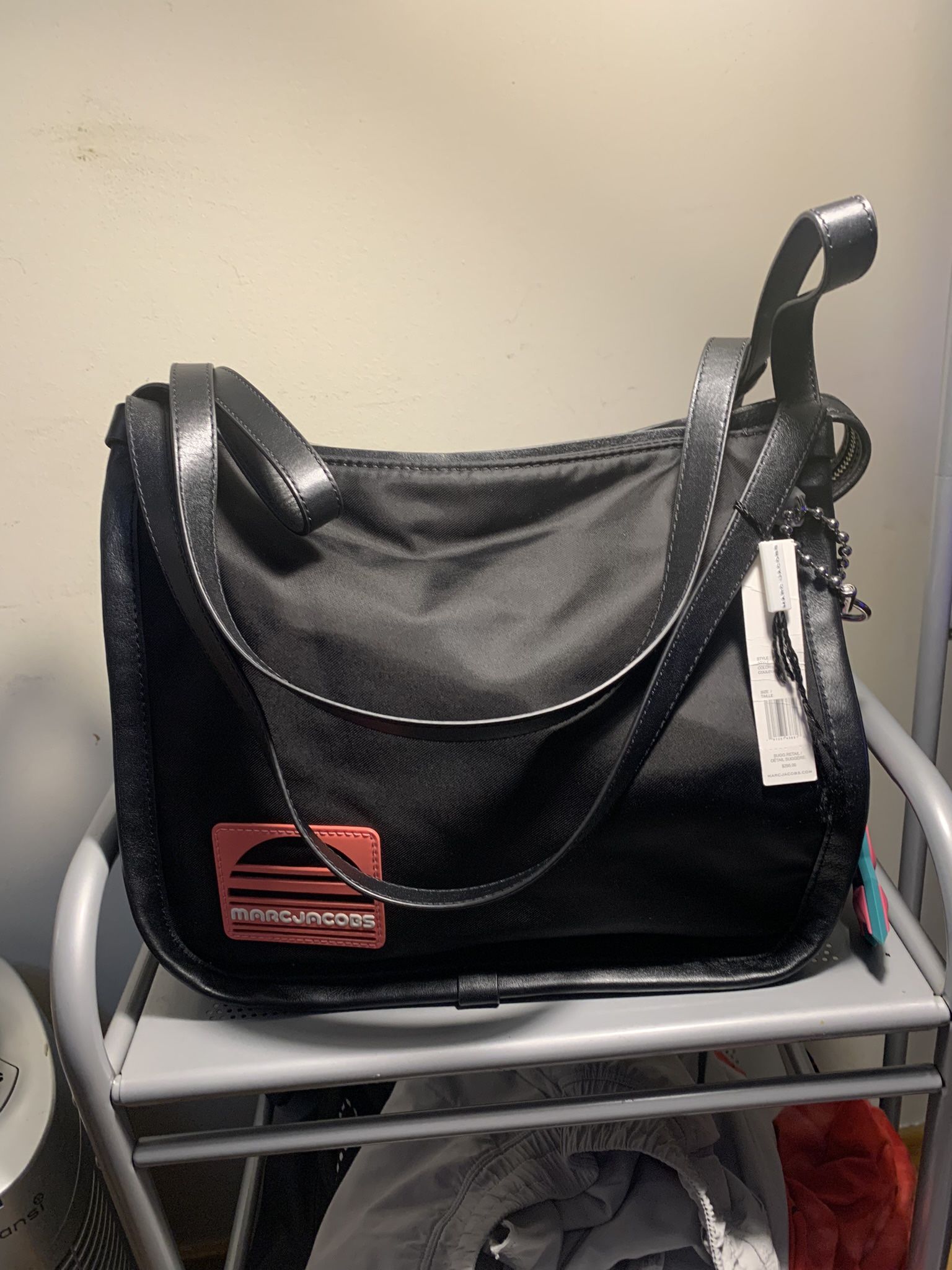 Marc Jacobs Nylon Tote Bag (Black)