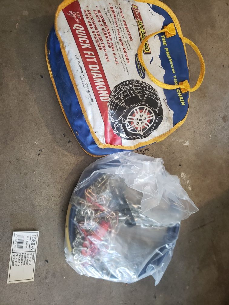 Tire Snow chains