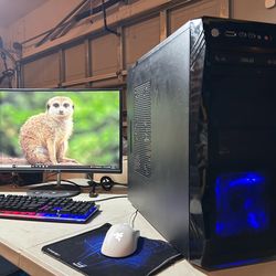Gaming Pc / i7-4790 /gtx 1050ti/ DDr 3 16Gb  / SSD 256g Computer