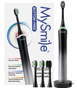 MySmile MS-D59 Electric Sonic Toothbrush – Rechargeable, Pressure Sensor