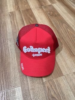 Godspeed Red and White Hat - New