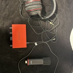 Focusrite Scarlett Solo Studio 4th Gen USB Audio Interface