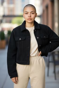 New Rebecca Beeson Junior Ladies Sherpa Jacket 