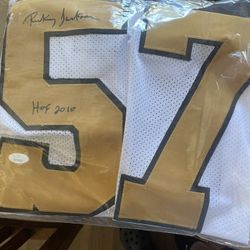 Rickey Jackson HOF 2010 JSA Certification 