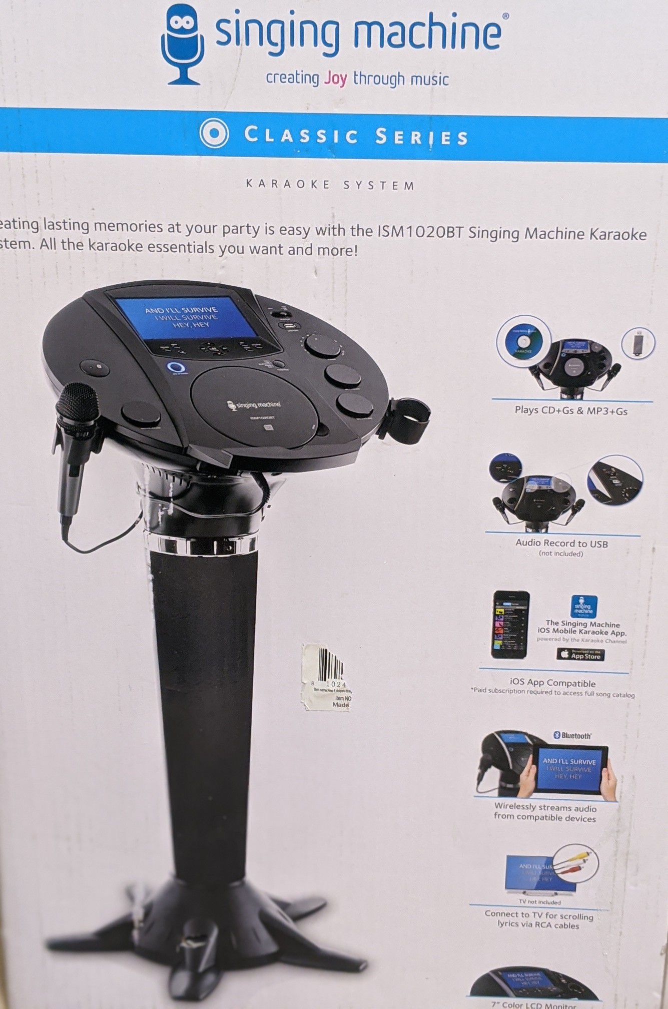 Karaoke System- Singing machine