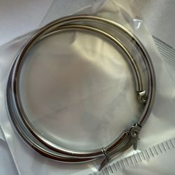 Silver Hoop Earrings