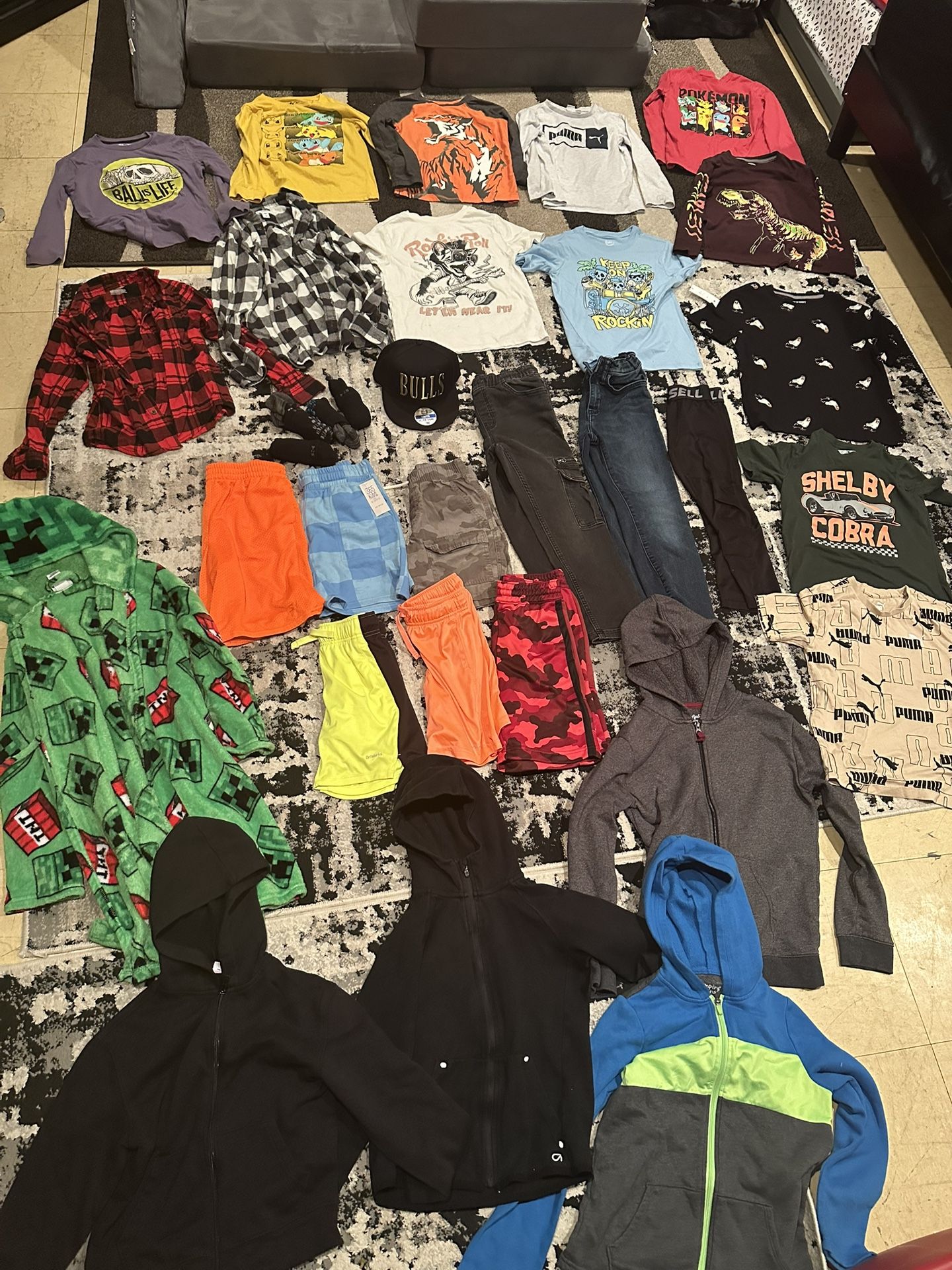 Size 8 Boys Clothing 55 Items Mixed Seasons Clothing Huge Lot