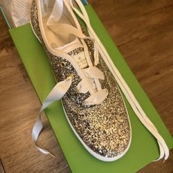Glittery Kate Spade Keds Size 9.5