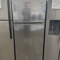 Whirlpool 28” Stainless Steel Refrigerator 