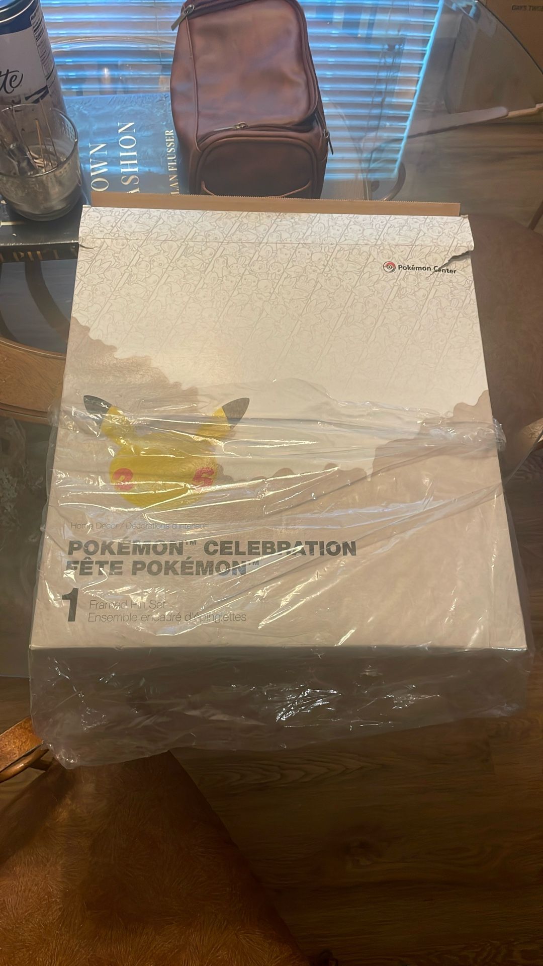 Framed Pokemon Celebration Pin Set