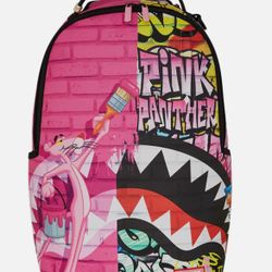 Sprayground backpack pink panther