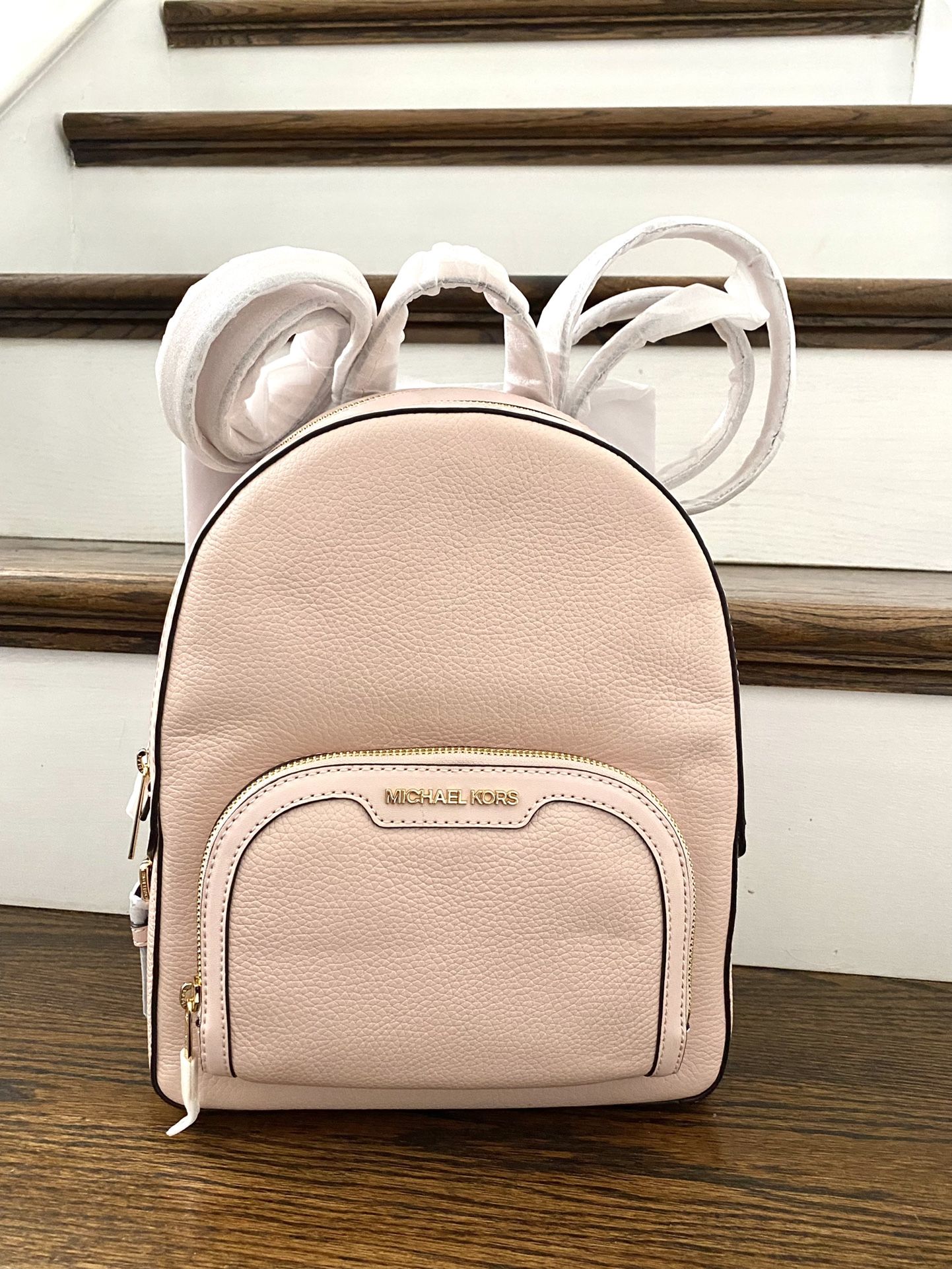 Michael Kors Jaycee Medium Pebbled Leather Backpack Michael Kors Jaycee Medium Pebbled Leather Backpack