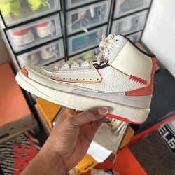 Jordan 2 Retro Maison Chateau Rouge 