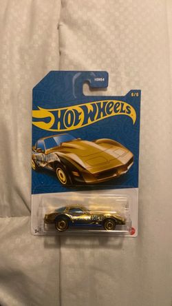 Hot Wheels Pearl & Chrome 58th Anniversary Corvette Stingray Chase 6/6