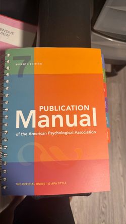 apa 7th edition