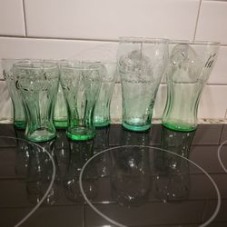 Vintage Set Of Coca-Cola Glasses