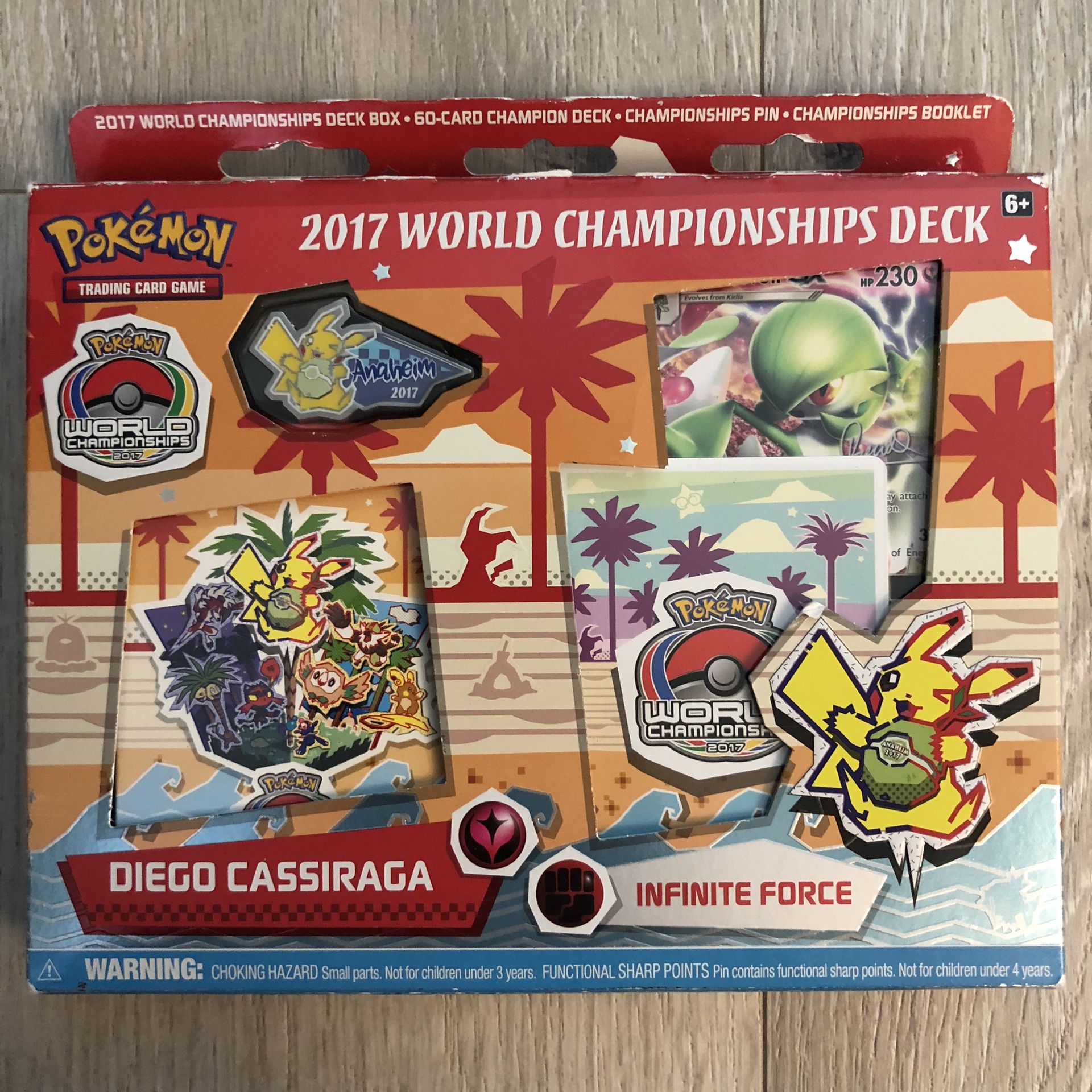 Pokémon 2017 World Championships Diego Casigara Infinite Force Deck