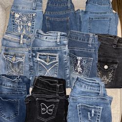 Lot Of 10 Jean Size 00