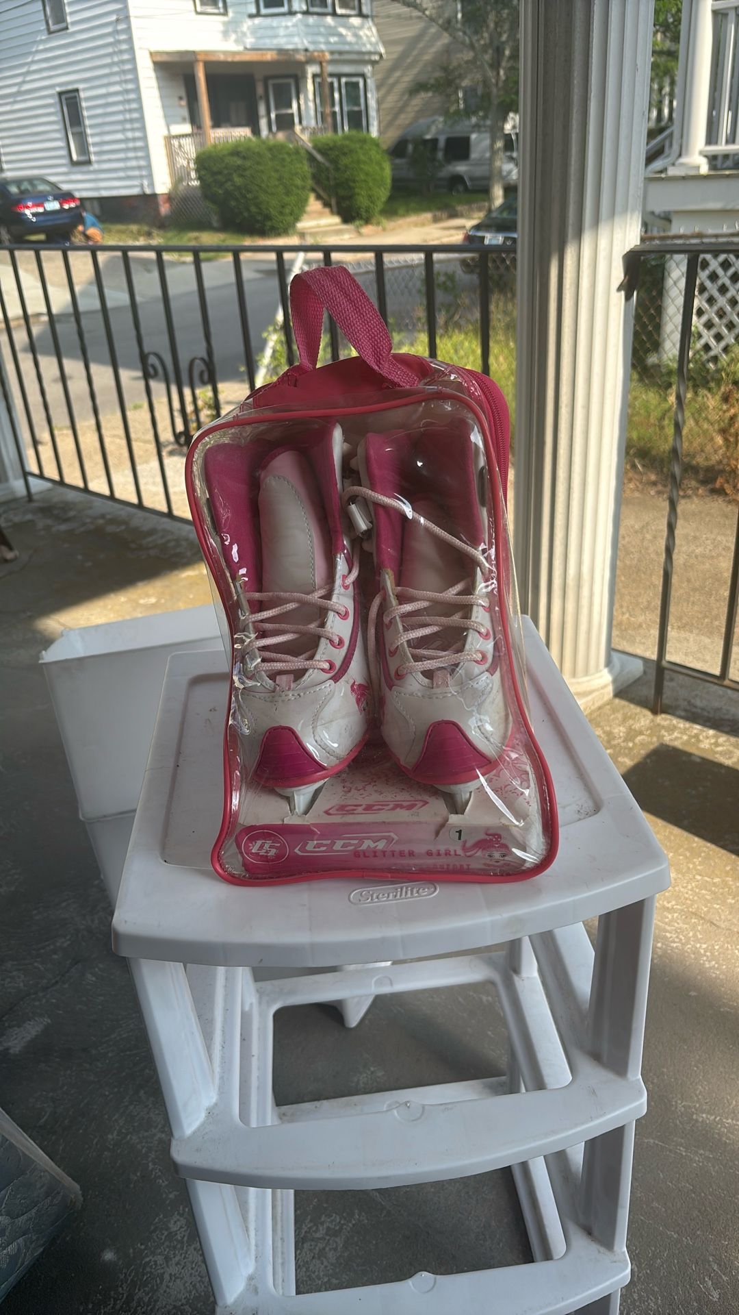 CCM Glitter Girl Ice Skates Comfort Series