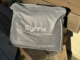 Syrinx 60” X 80”  15# Weighted Blanket 