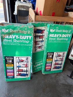 KV Shelf Help 2 Heavy-Duty Steel Shelving