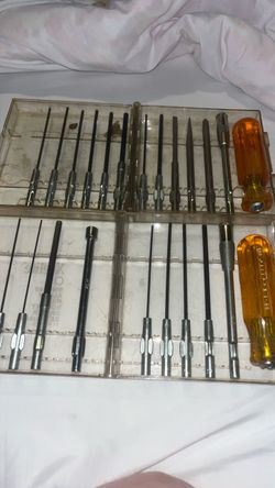 Xcelite 99PS40 & 99ps41  Piece Socket Type Screwdriver Set please check pictures