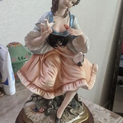 Beautiful Capodimonte Figurine $85 firm