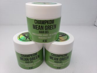 Champkom 4oz Mean Green Hair Gel 3 pack