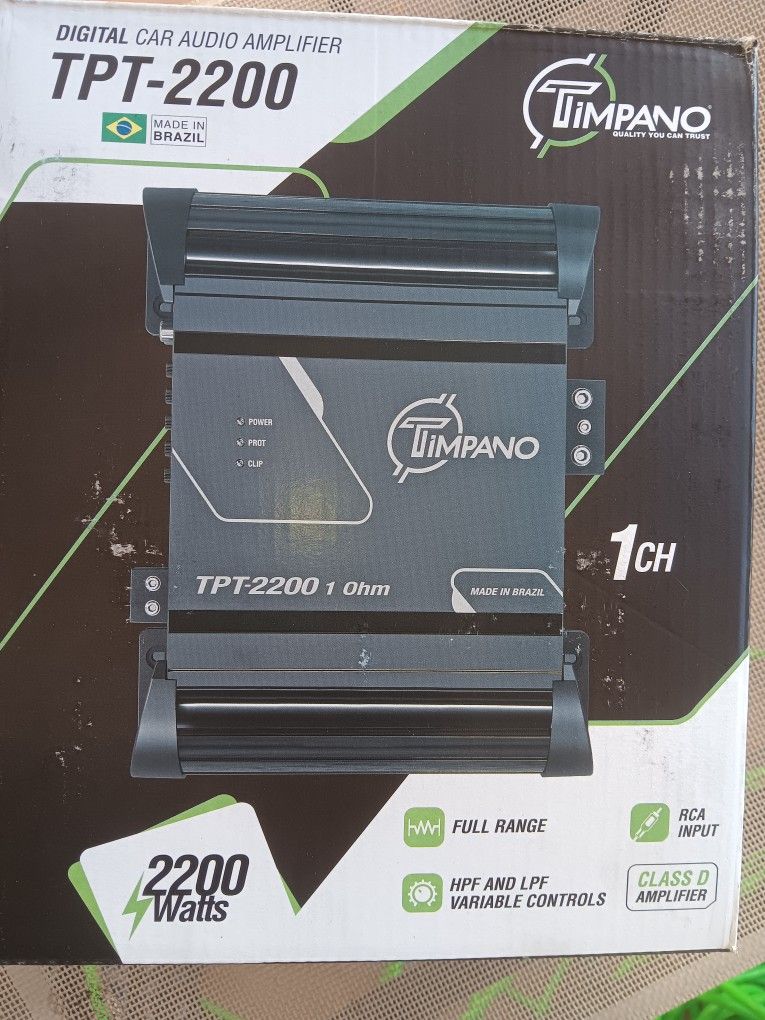 New Taramps 2200.1 Amp