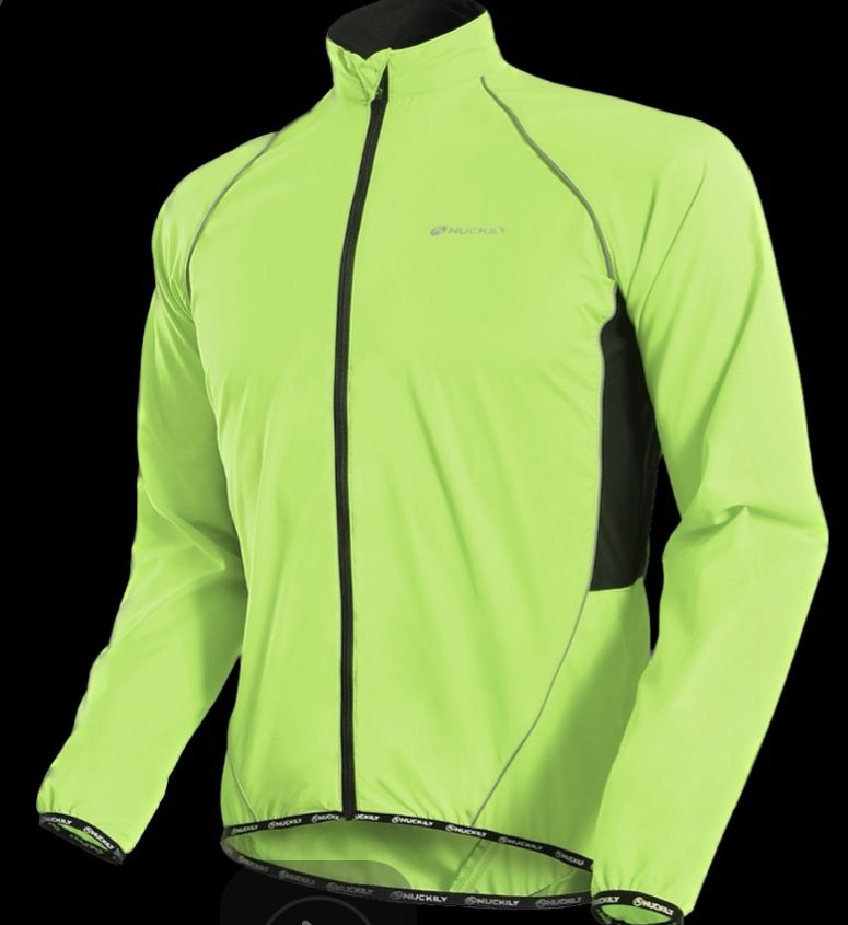 Men's Cycling Jacket Rain Jacket Packable