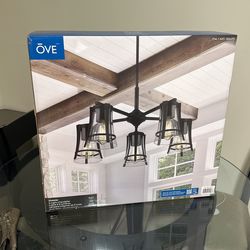 Brand New 5 Light Chandelier 