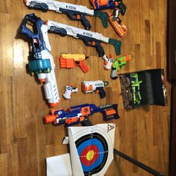 Nerf Gun Lot