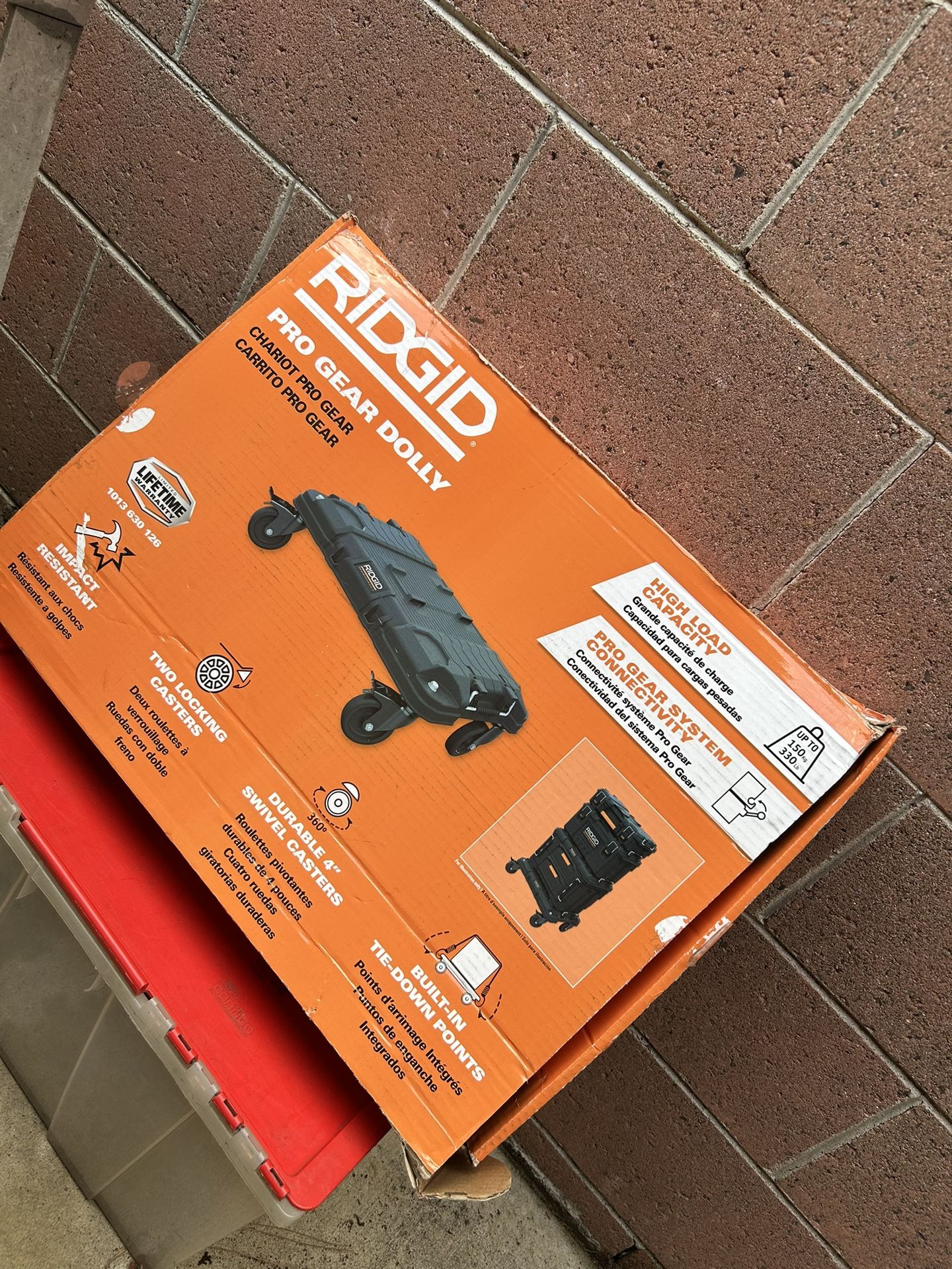 Ridgid  Pro Gear Dolly Tool Car